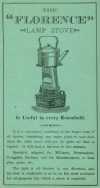 Florence Lamp-Stove Advert.